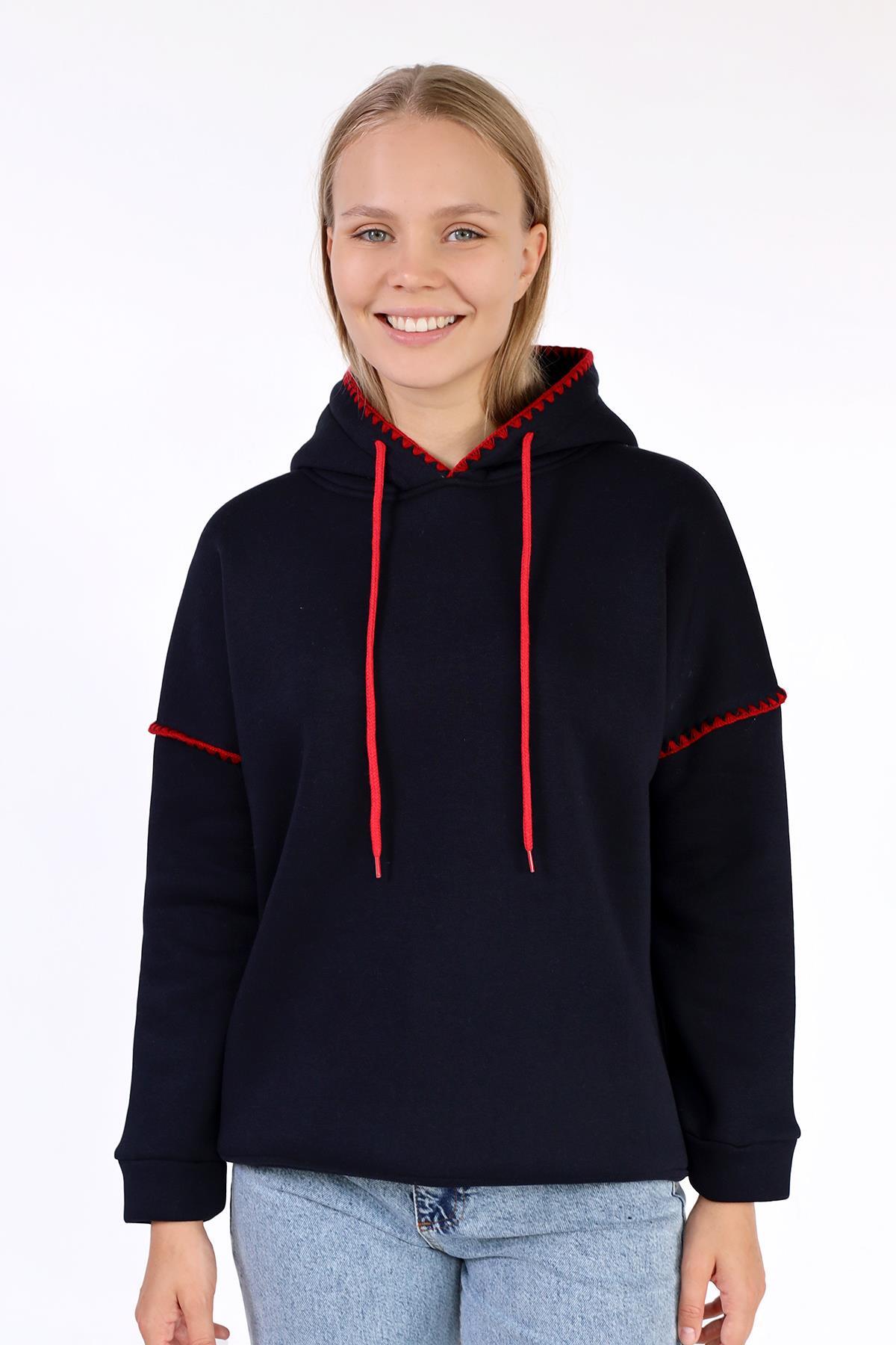 Laci Kroşat Detay Sweat 9143M - 1