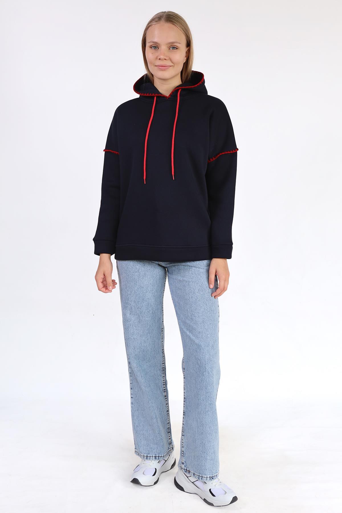 Laci Kroşat Detay Sweat 9143M - 2