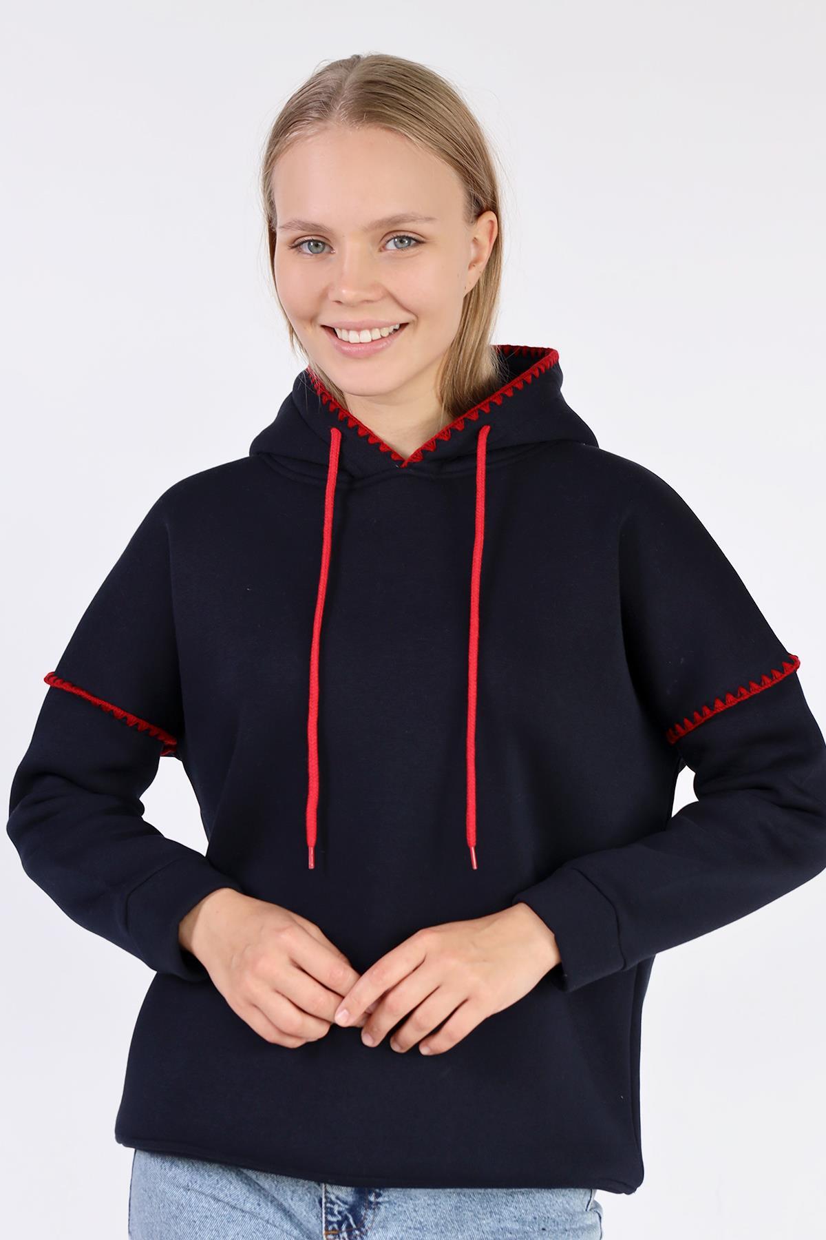 Laci Kroşat Detay Sweat 9143M - 3