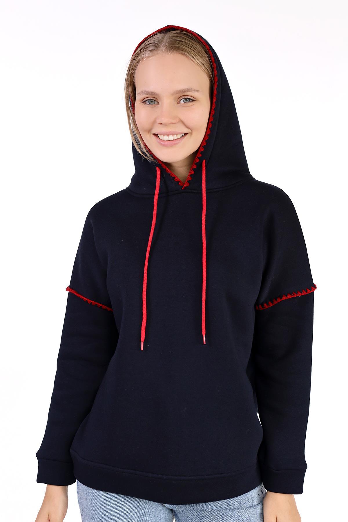 Laci Kroşat Detay Sweat 9143M - 4