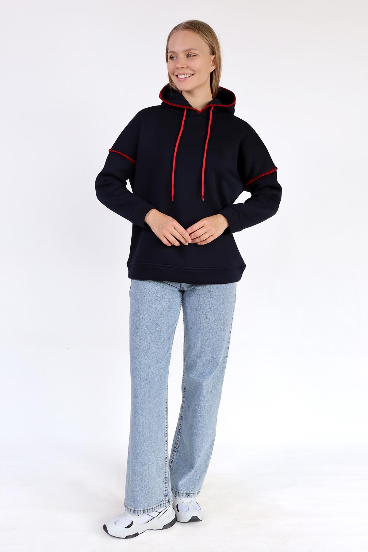 Laci Kroşat Detay Sweat 9143M - 6