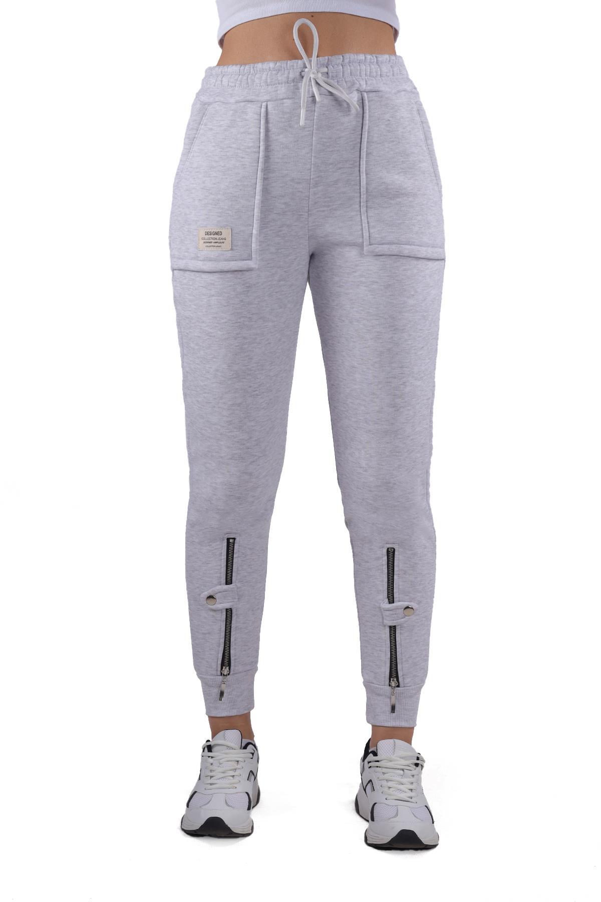 Karmelanj Paça Fermuar Detay Eşofman 9146M - 2