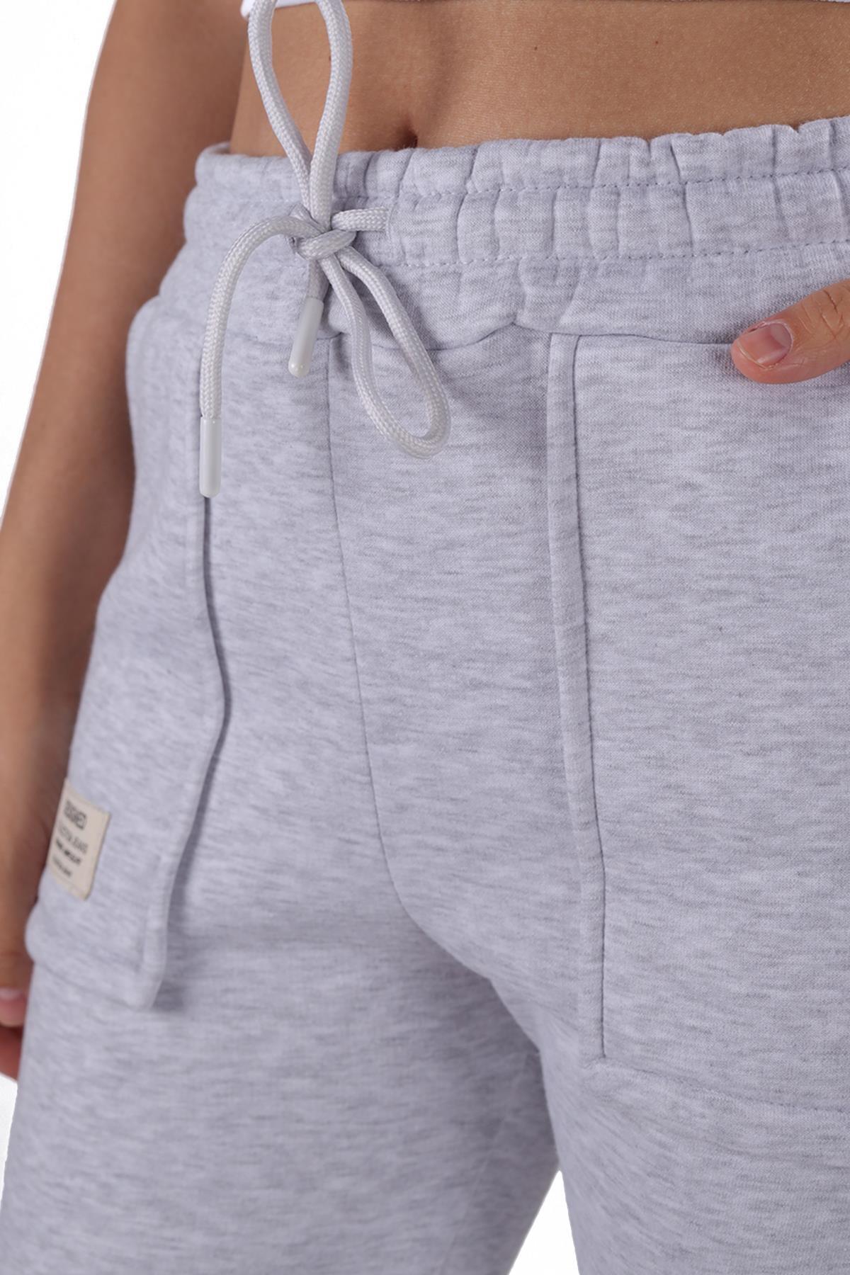 Karmelanj Paça Fermuar Detay Eşofman 9146M - 8