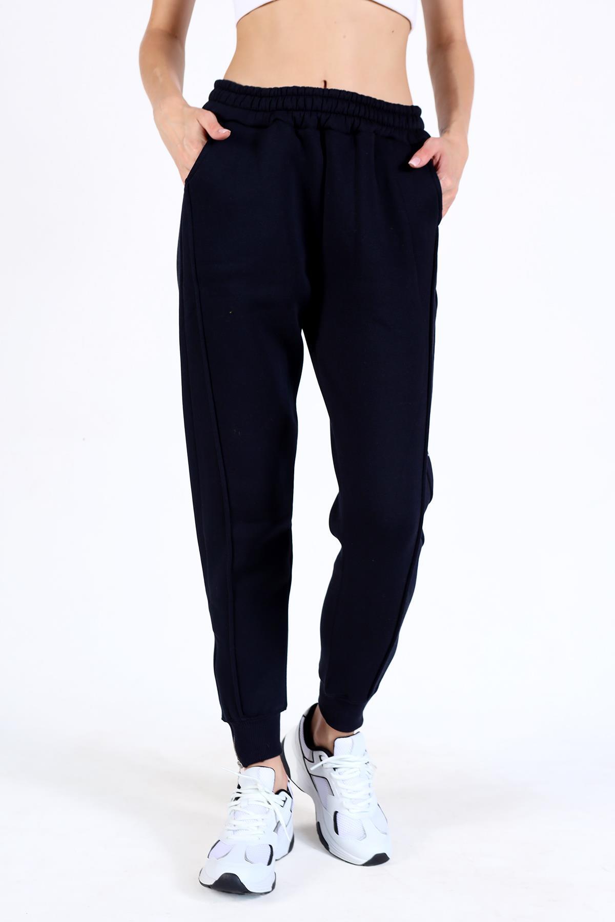 Laci Ön Çima Detay Paça Fermuarlı Eşofman 9147M - 2