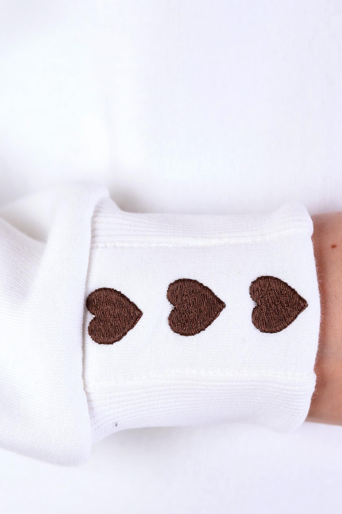 9149M Whıte Fox Bakı Sweat Ekru - 4