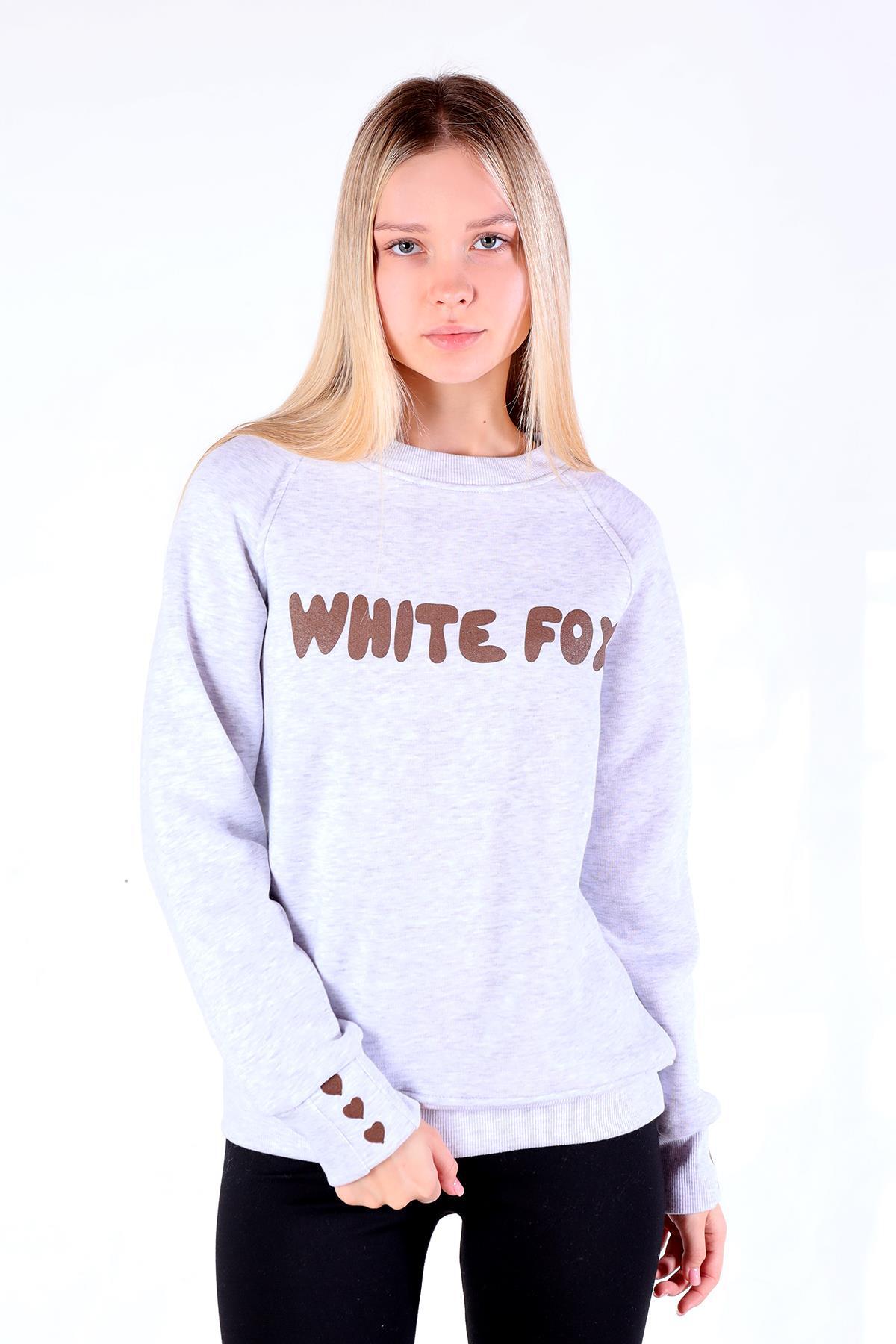 9149M Whıte Fox Bakı Sweat Karmelanj - 1