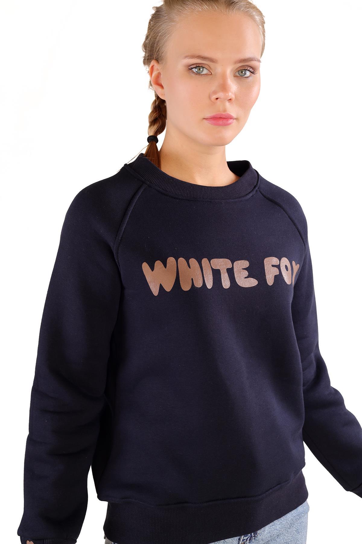 Laci Whıte Fox Baskı Sweat 9149M - 3