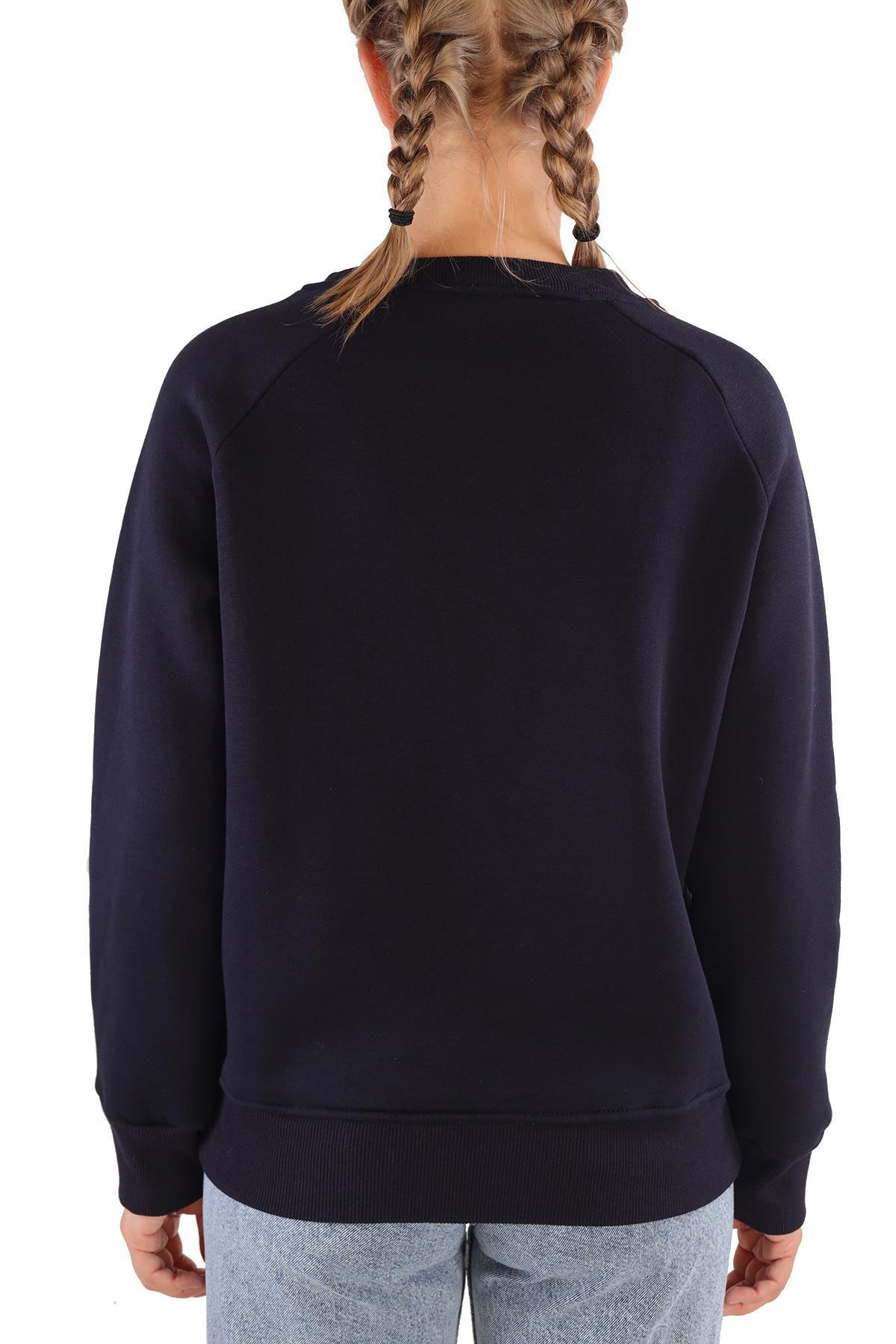 Laci Whıte Fox Baskı Sweat 9149M - 5