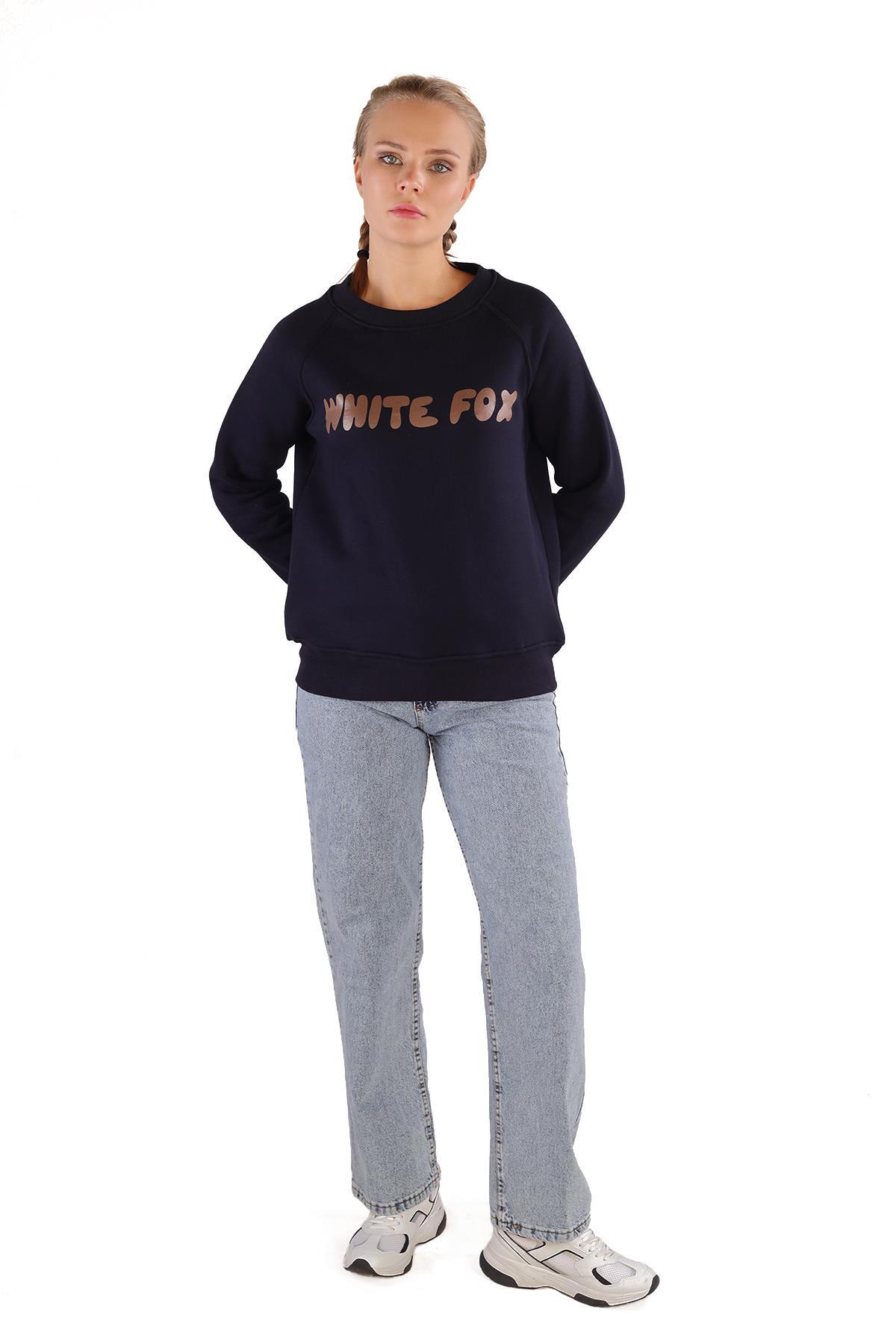 Laci Whıte Fox Baskı Sweat 9149M - 7