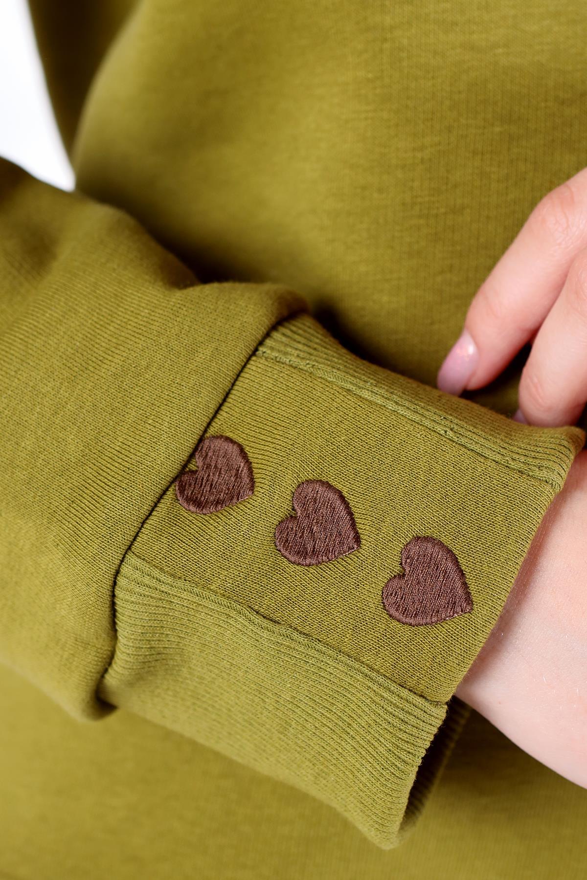 9149M Whıte Fox Bakı Sweat Yağ Yeşili - RAYS