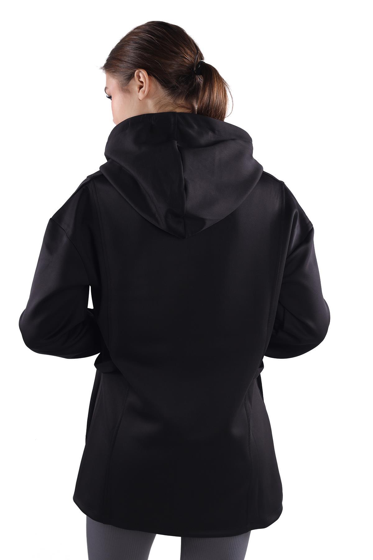 Siyah Yazı Detay Tunik 9158M - 5