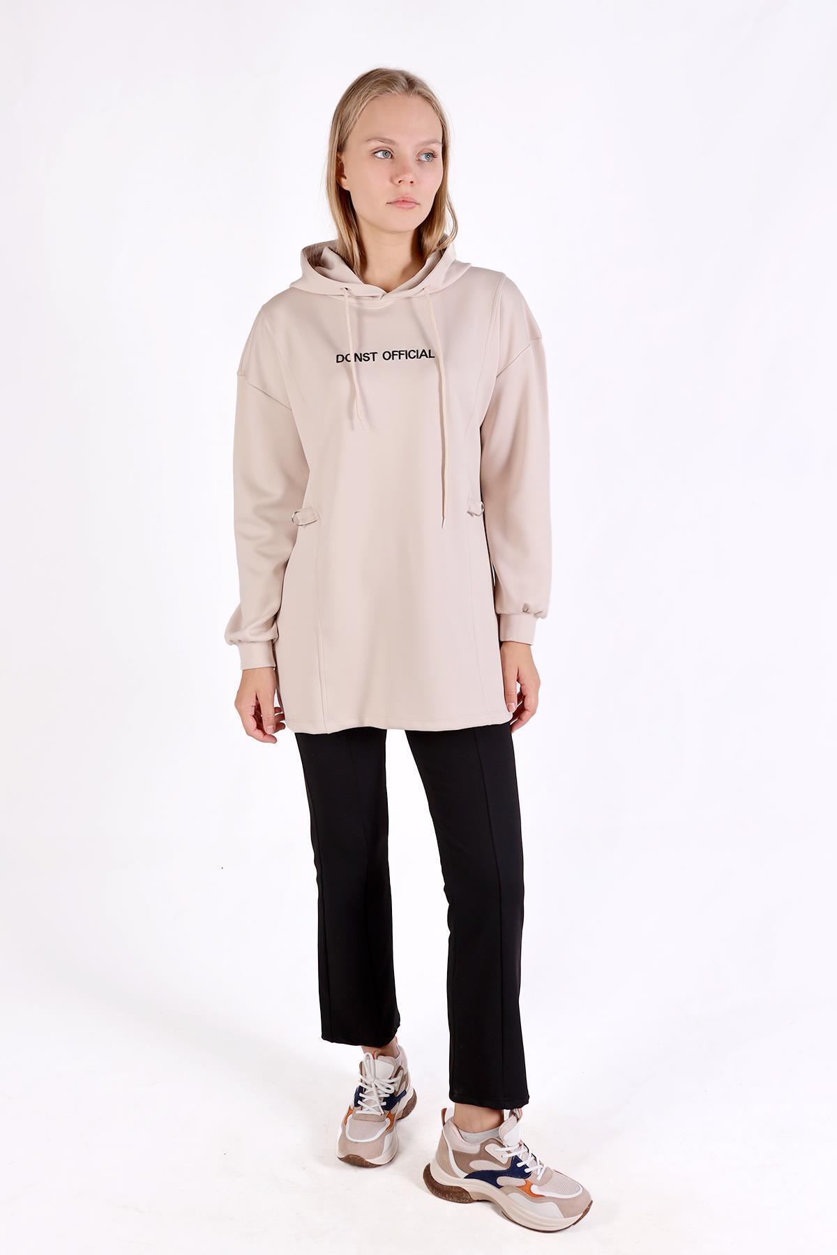 Taş Yazı Detay Tunik 9158M - 2