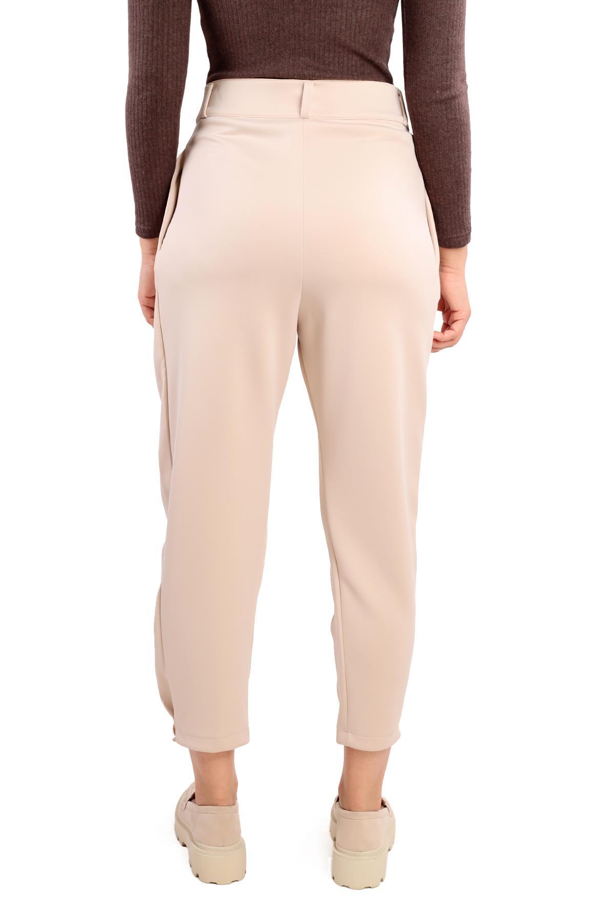 Taş Cep Detay Dalgıç Pantolon 9165M - 5