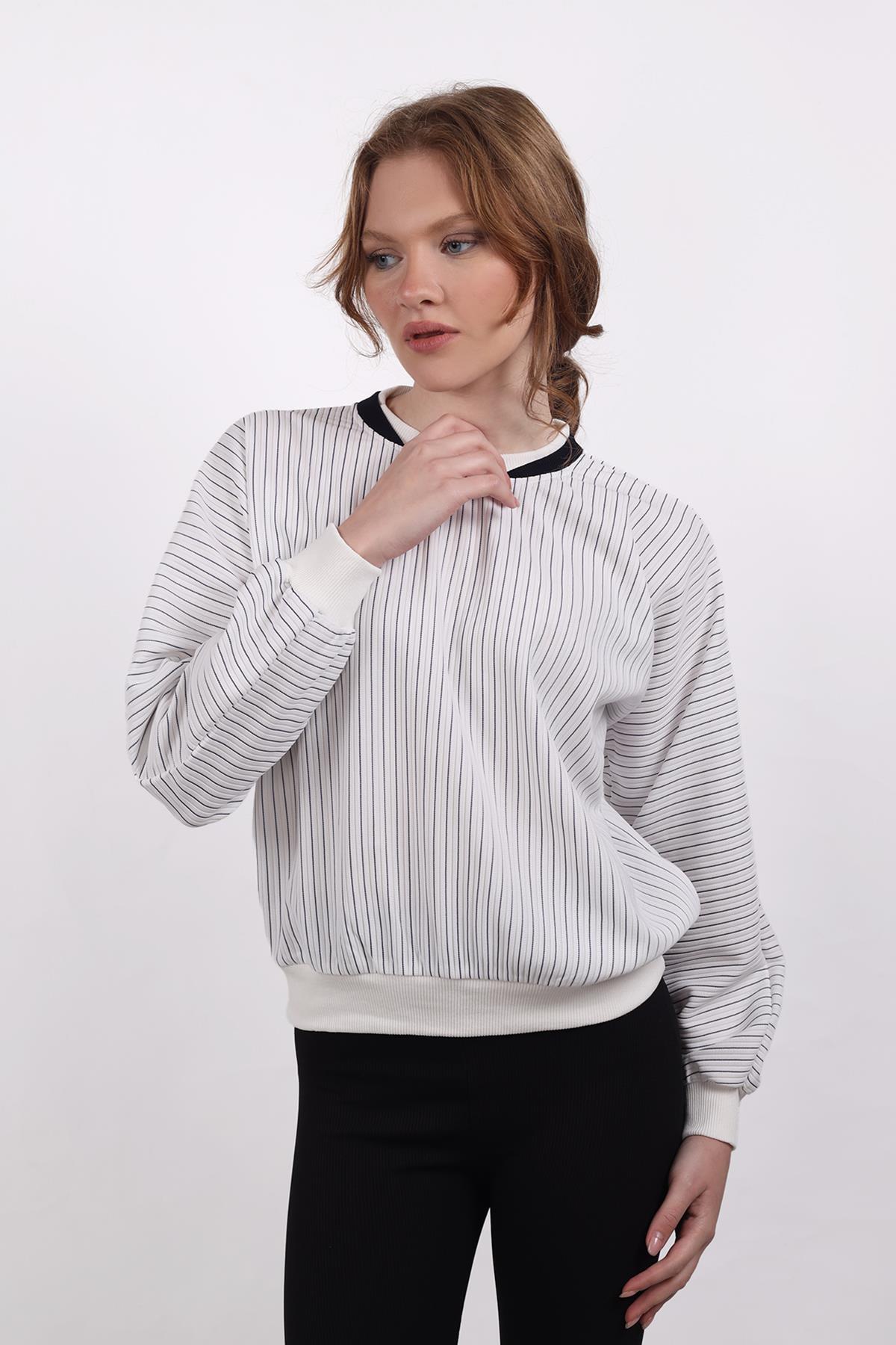 Laci Bisiklet Yaka Sweat 9166M - 1