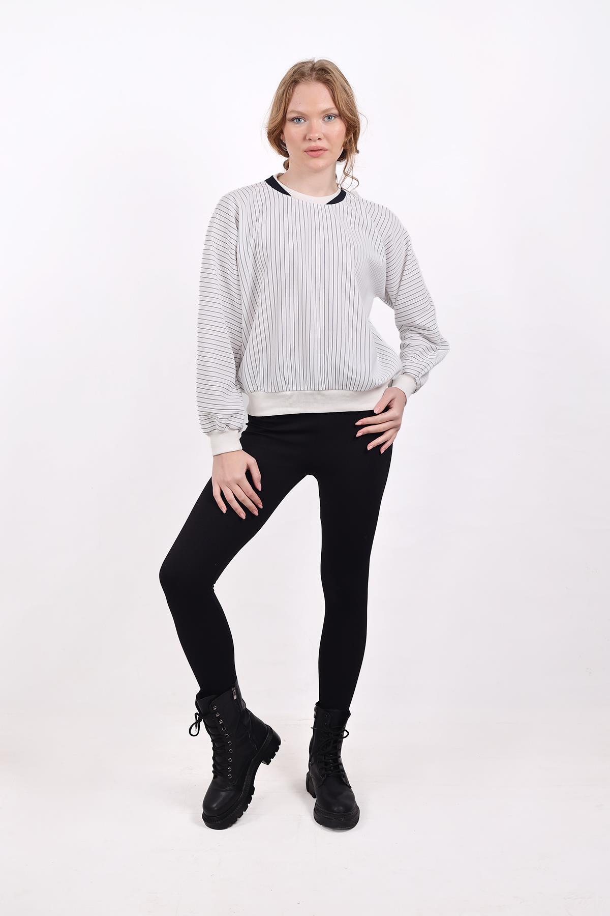 Laci Bisiklet Yaka Sweat 9166M - 2