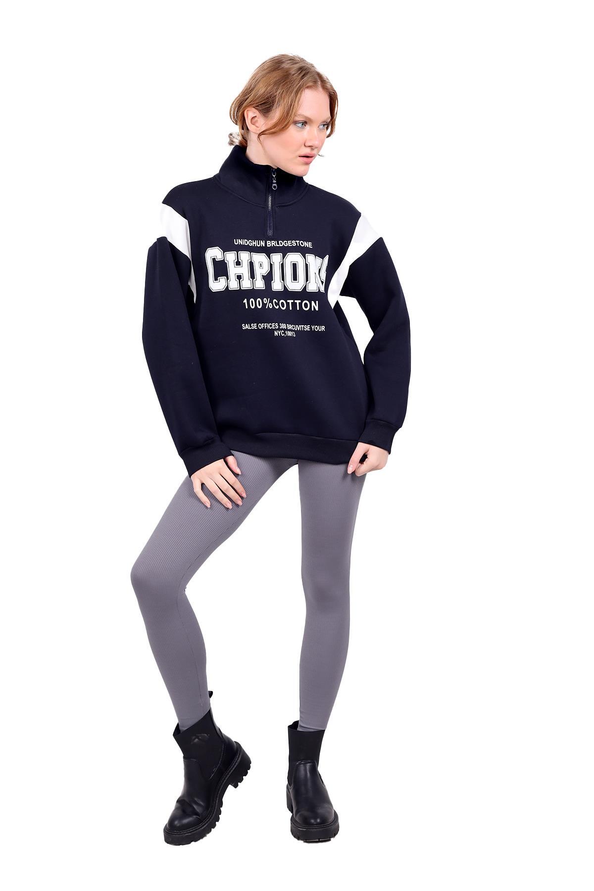 Laci Yazı Detay Sweat 9168M - 2