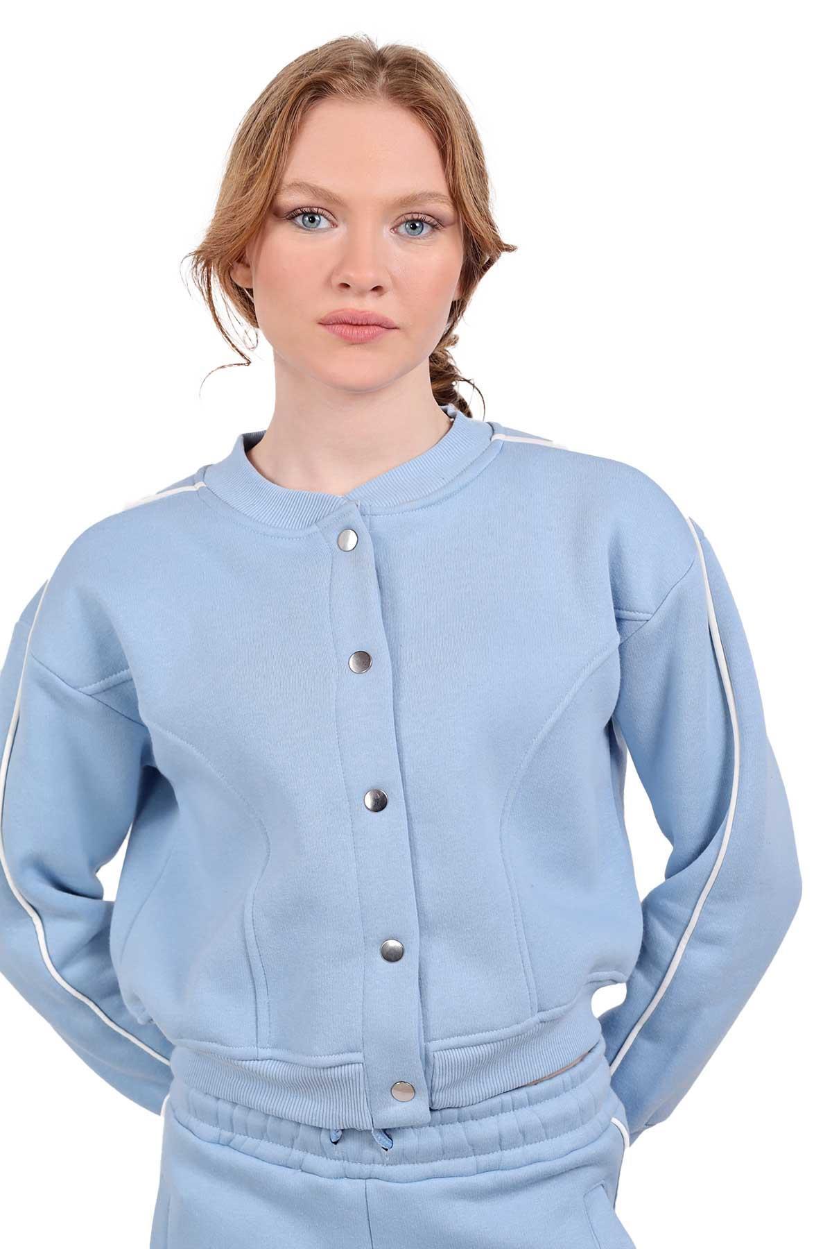 Mavi Arka Baskı Detay Eşofman Takımı 9170M - RAYS (1)