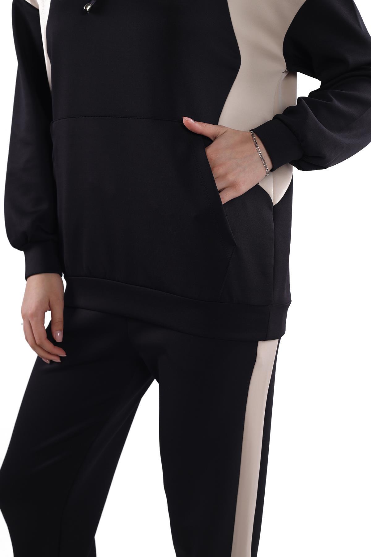 Siyah-Vizon Garnili Dalgıç Takım 9178M - 7