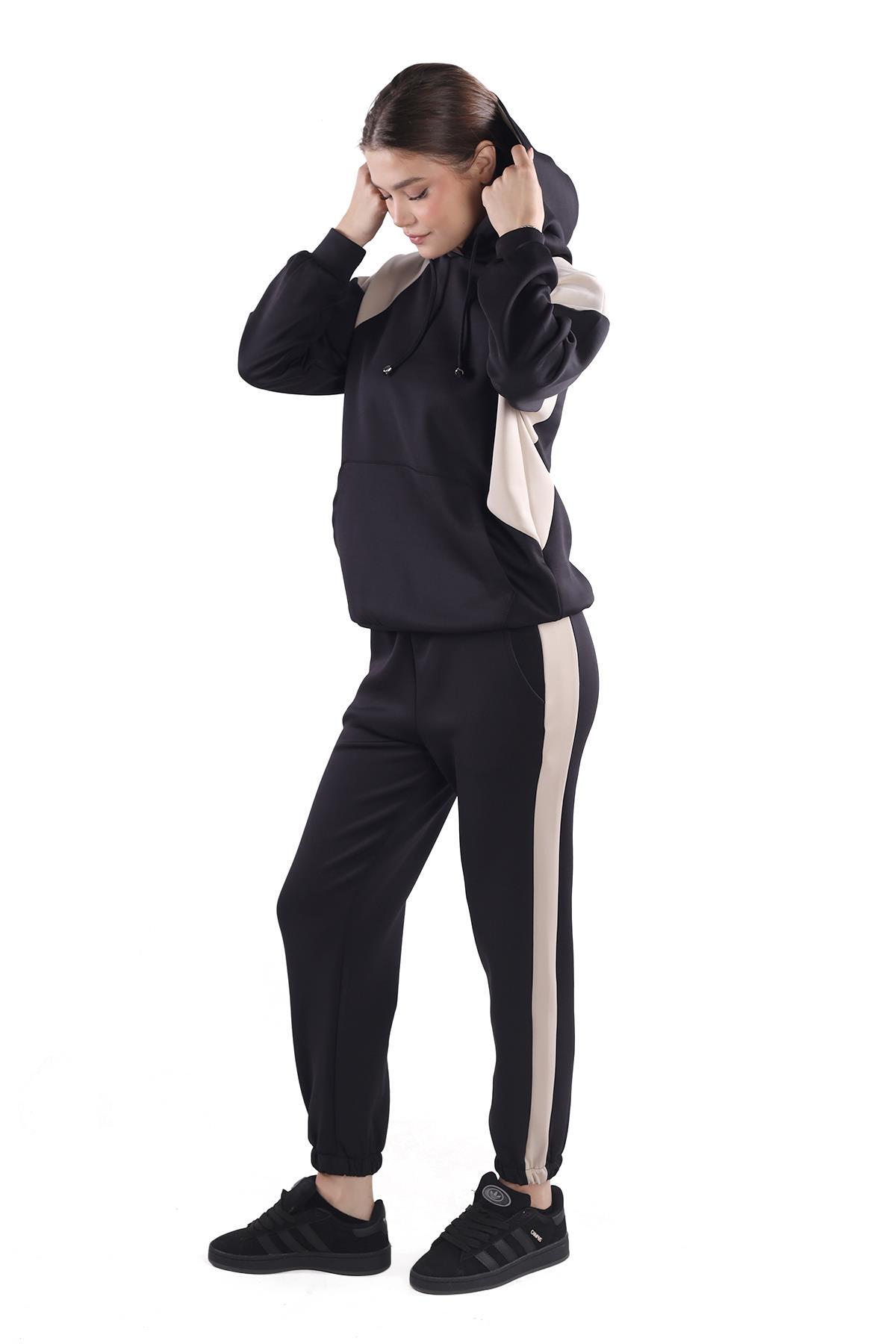 Siyah-Vizon Garnili Dalgıç Takım 9178M - 8