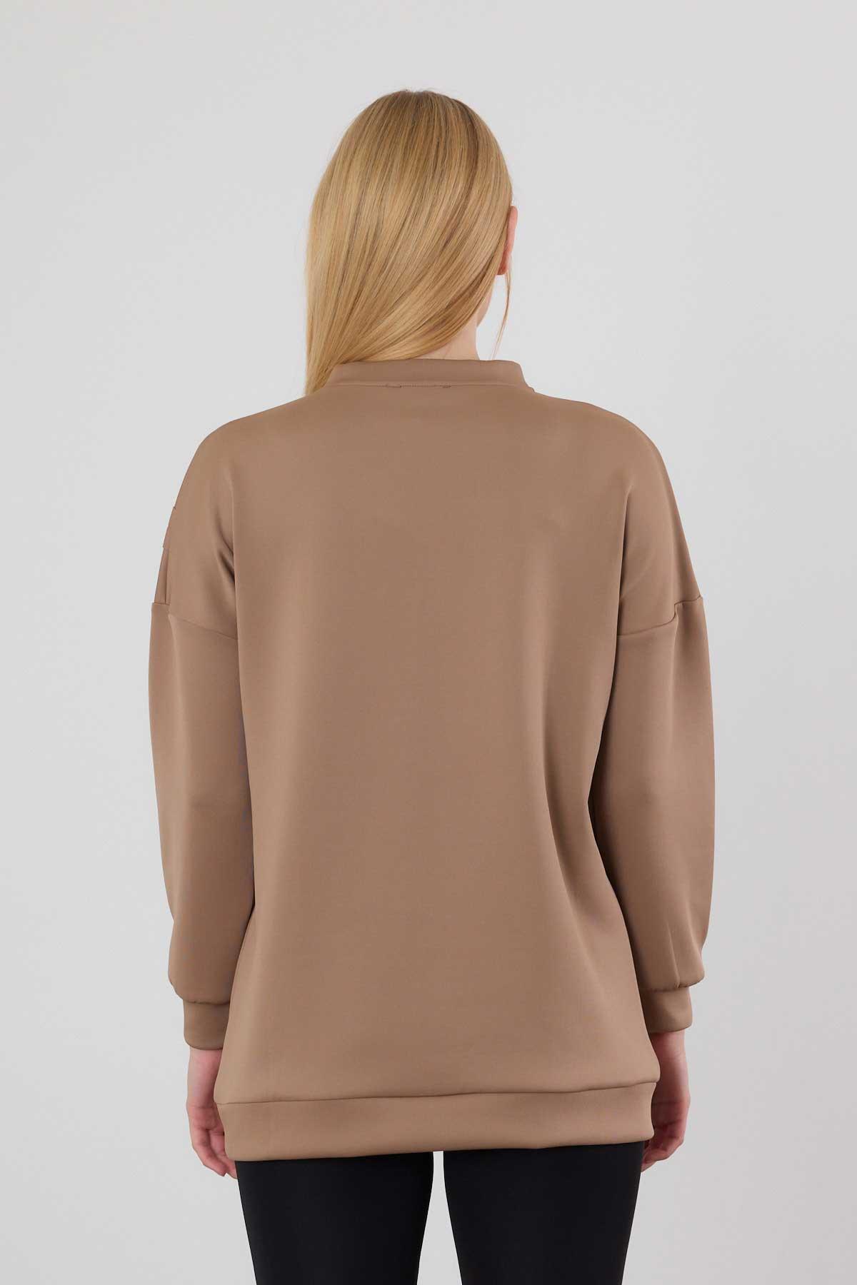 Vizon Şerit Detay Sweat 9180M - 5