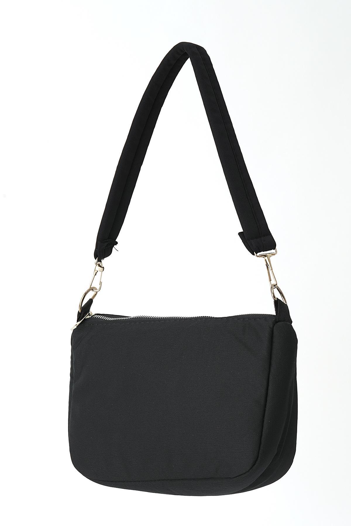 9201 Kancalı Baget Çanta Siyah 