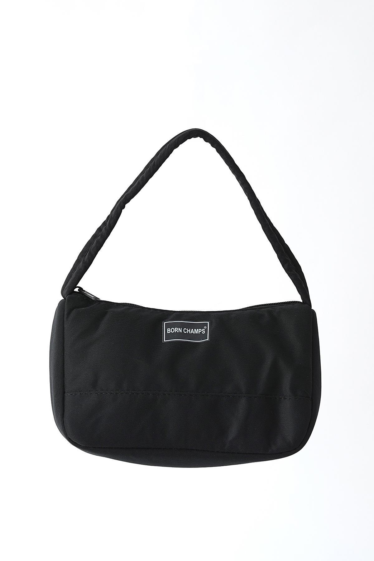 Siyah Armalı Baget Çanta 9203 - 1