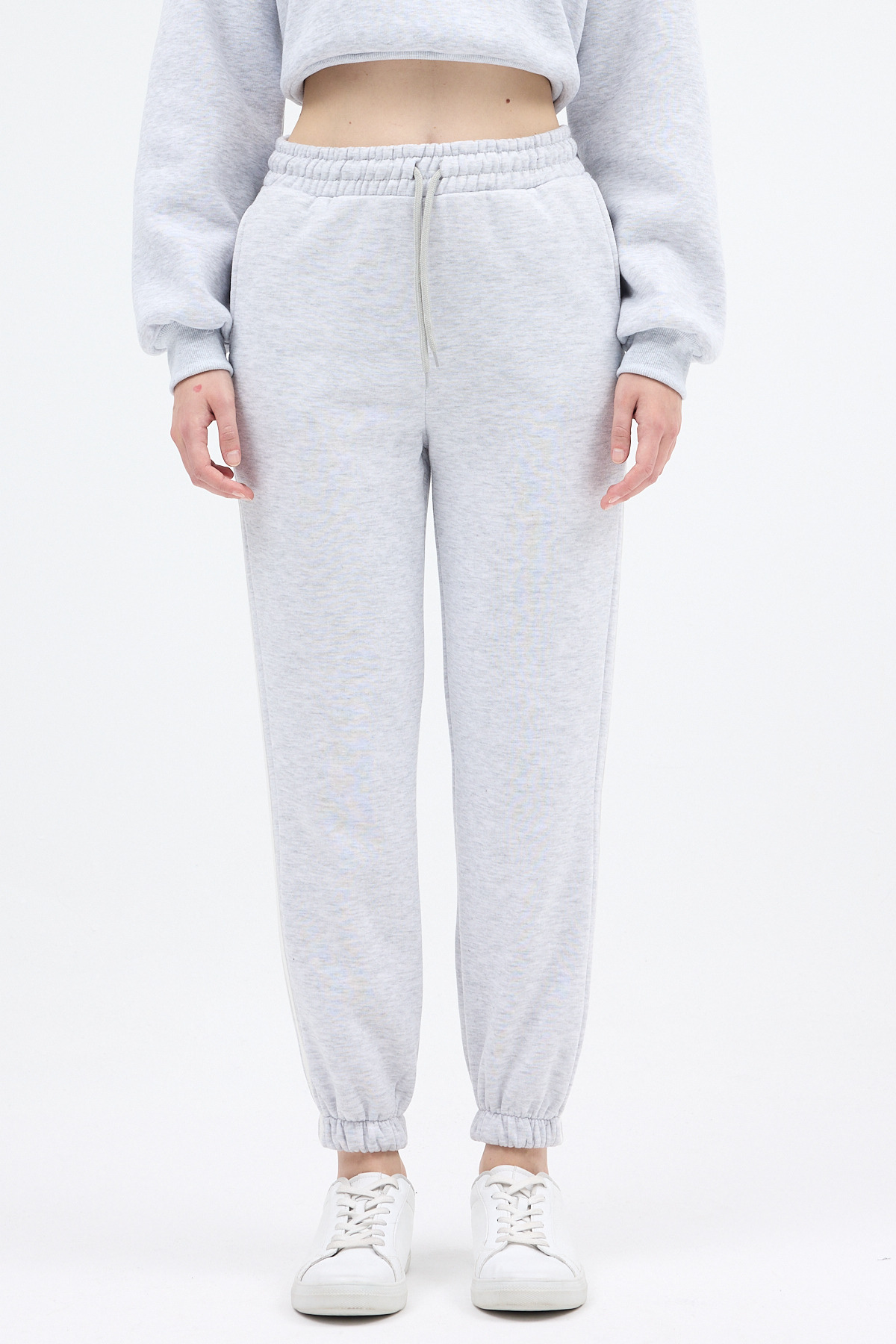 Karmelanj Yan Şerit Detaylı Kadın Eşofman 9209M - RAYS