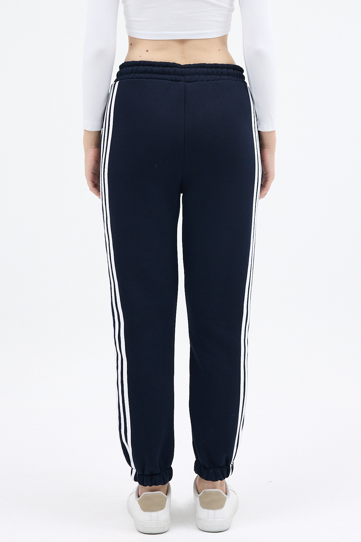 Laci Yan Şerit Detaylı Kadın Eşofman 9209M - 5