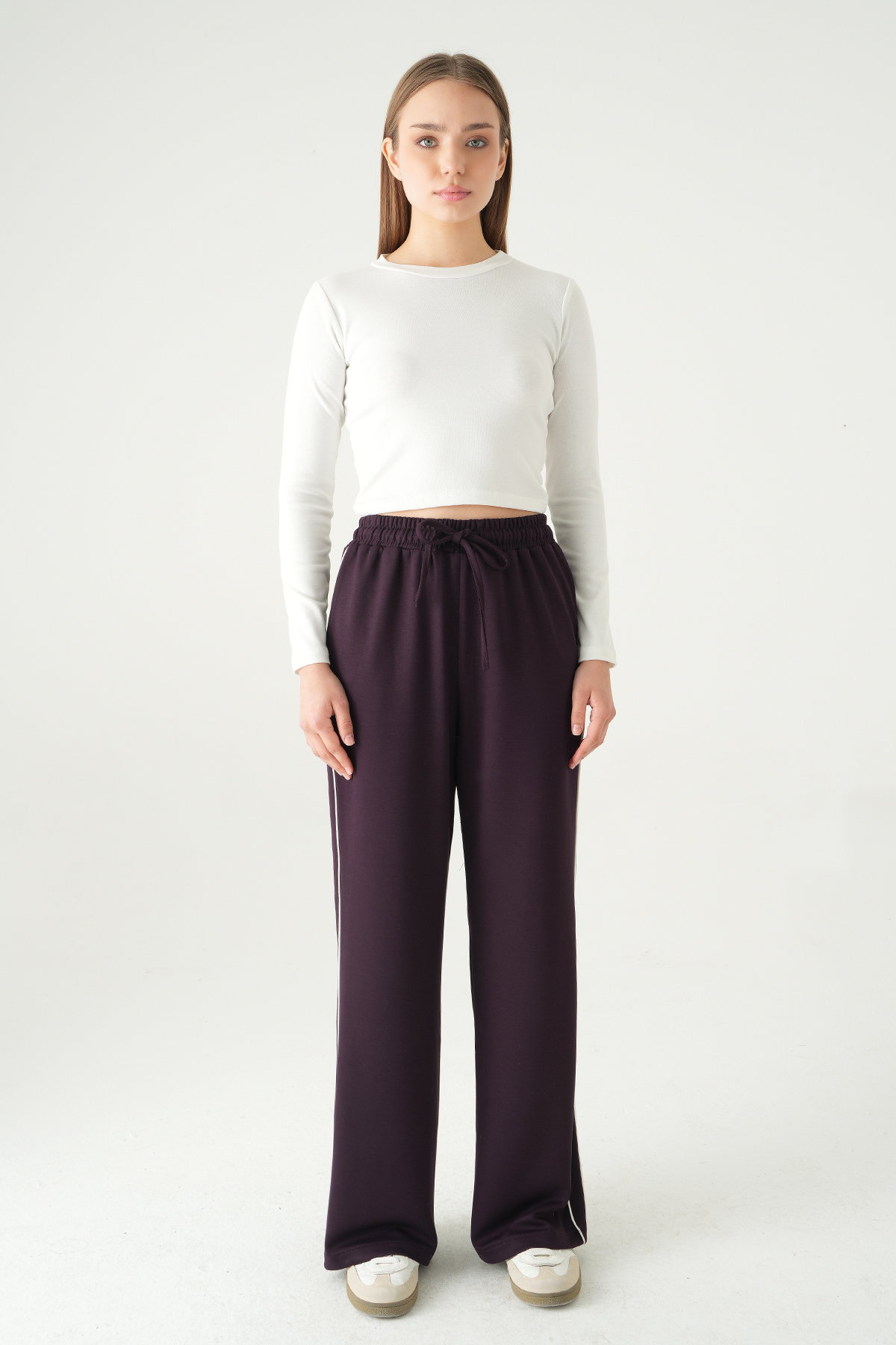 Mürdüm Palazzo Çizgili Eşofman 9212M - 6