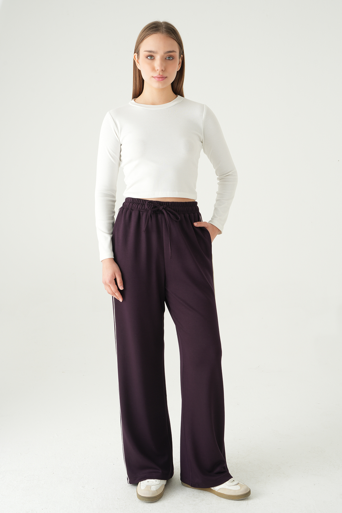 Mürdüm Palazzo Çizgili Eşofman 9212M - RAYS