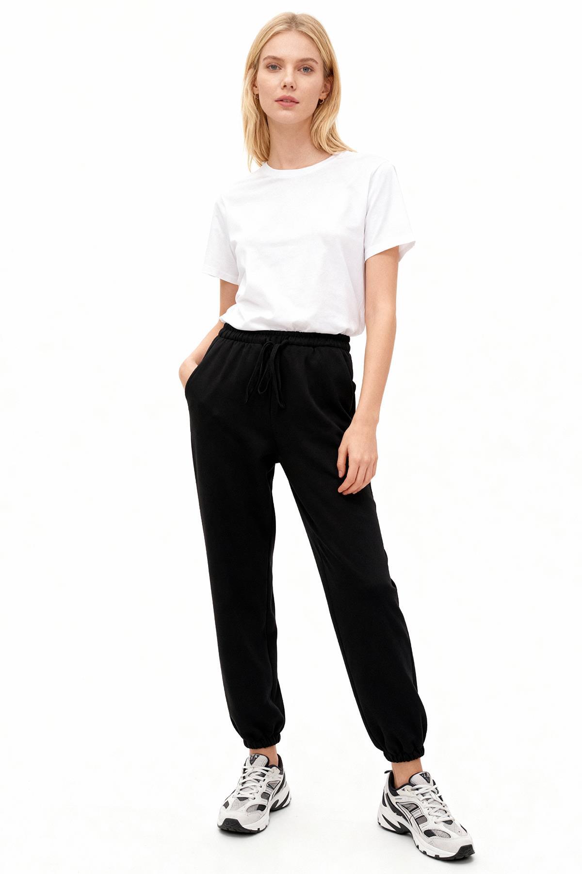 9213M Paça Lastik Eşofman Siyah - RAYS