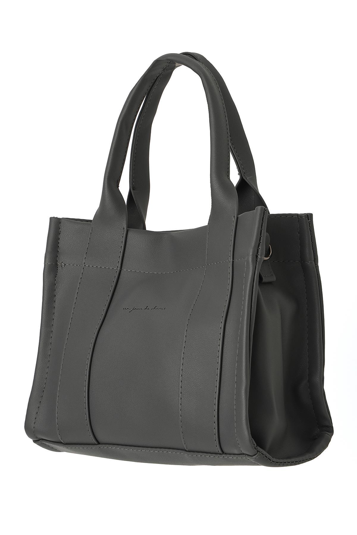 Füme Şerit Detay Çanta 9220 - 2