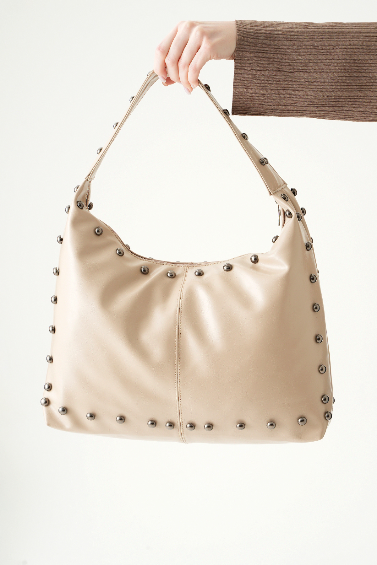 Vizon Zımbalı Omuz Çantası 9225 - 2