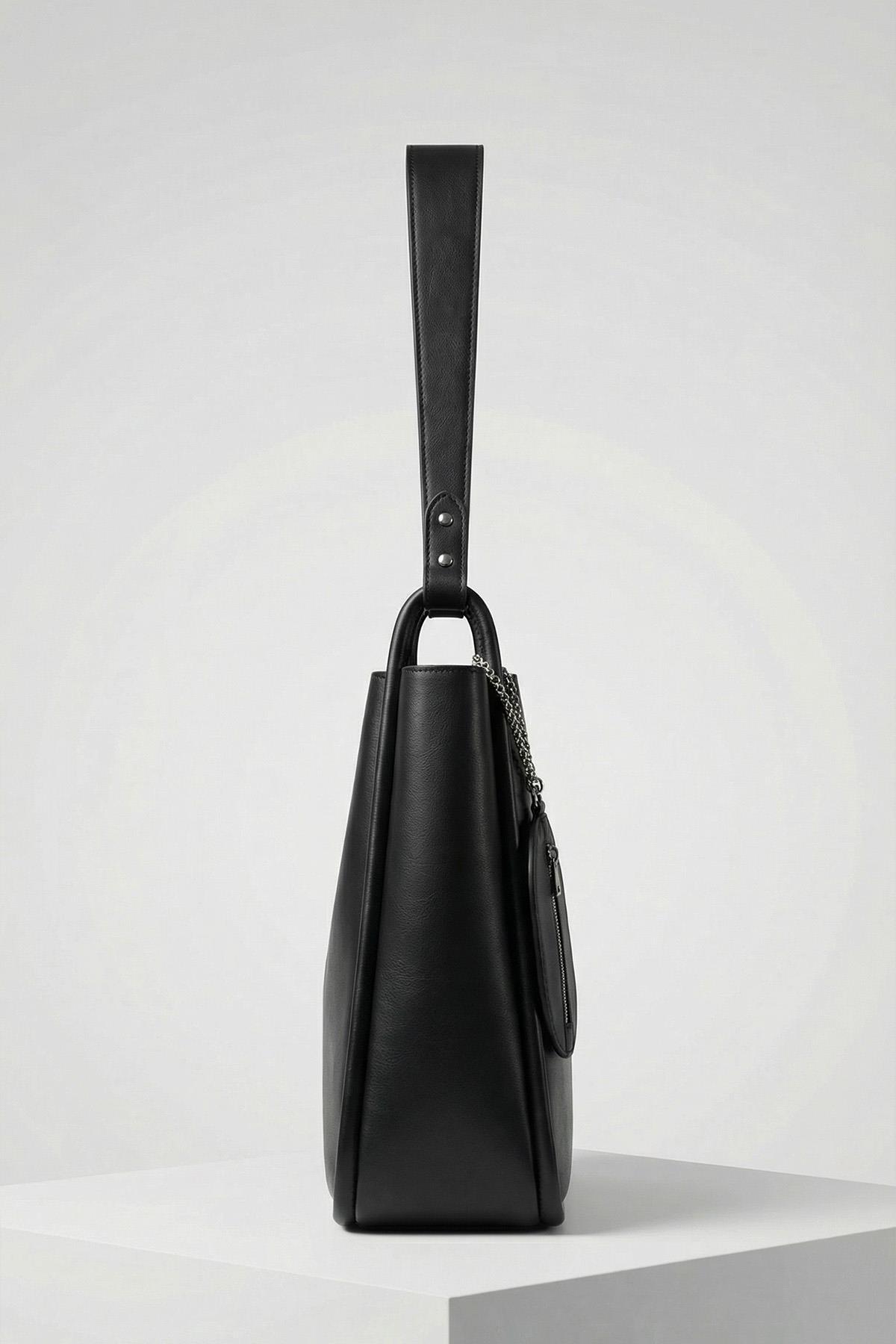 Siyah Cüzdan Detay Çanta 9226 - RAYS