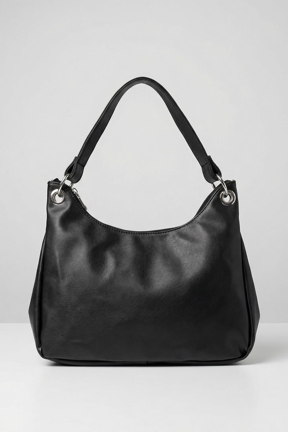 Siyah Göz Detay Omuz Çantası 9229 - RAYS