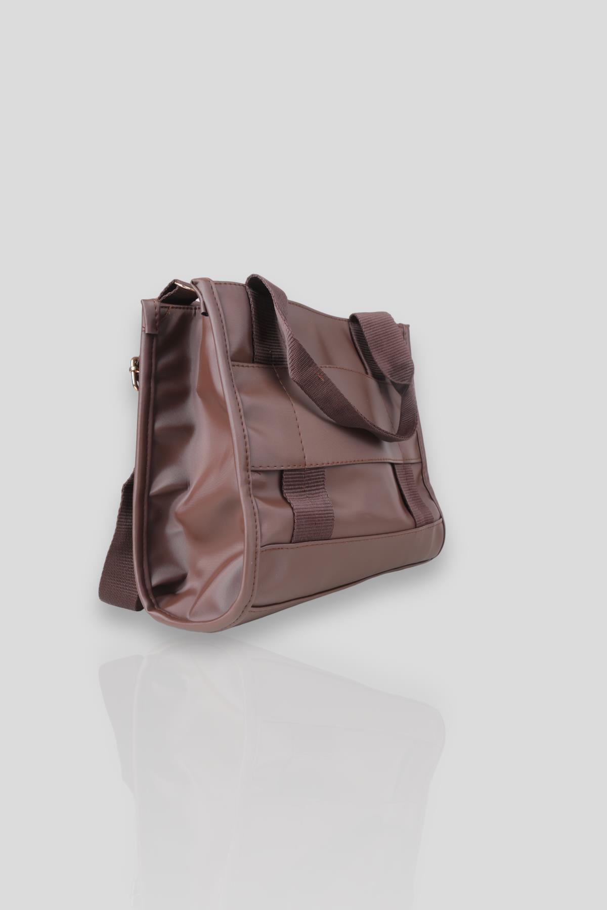 Kahve Saten Çanta 9246 - 5