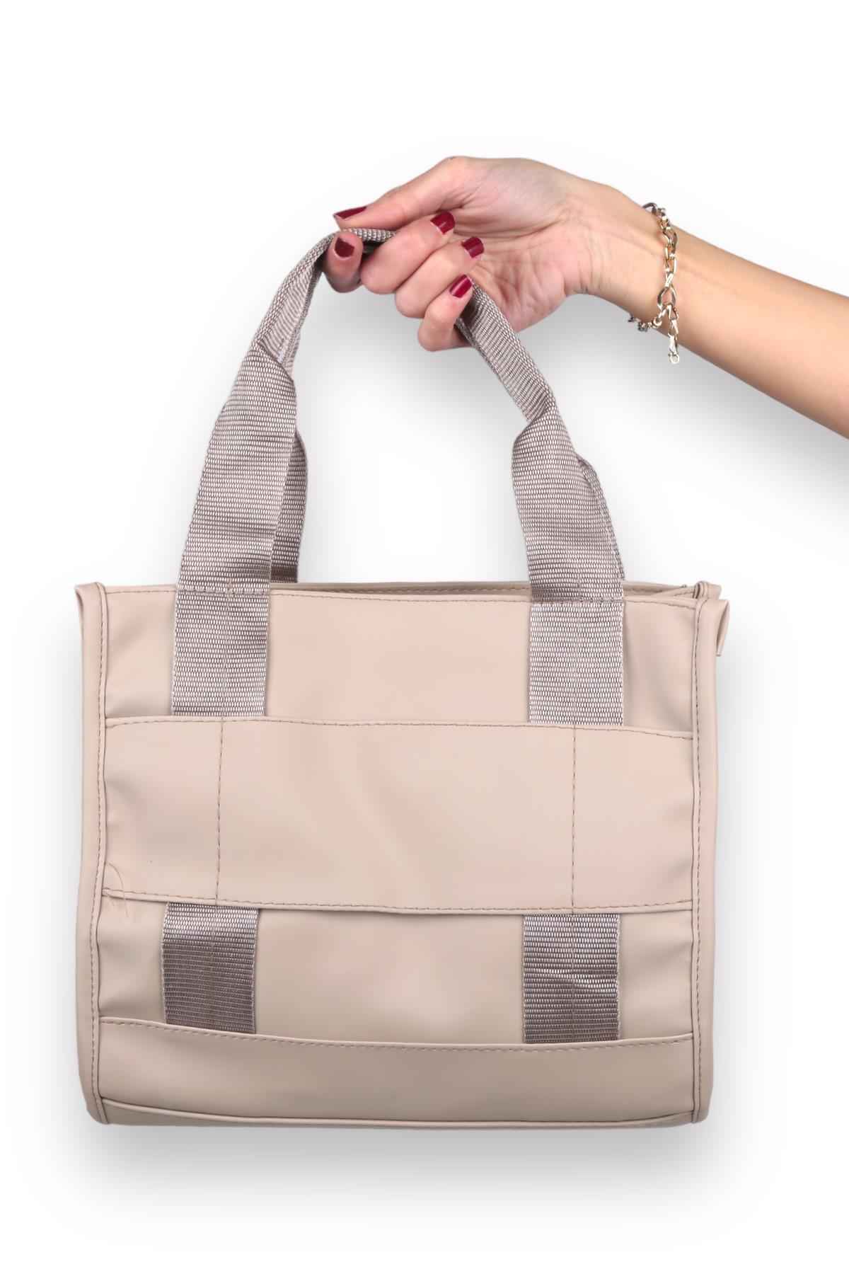 9246 Saten Çanta Vizon - 2