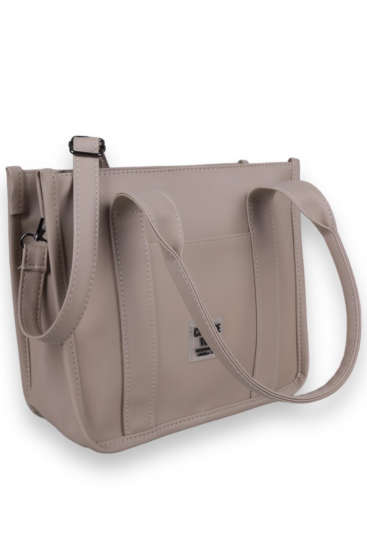 Vizon Saten Tote Çanta 9253 - 3