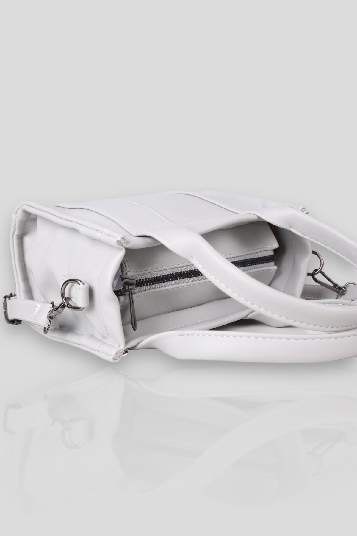 Gri Small Tote Çanta 9280 - 4