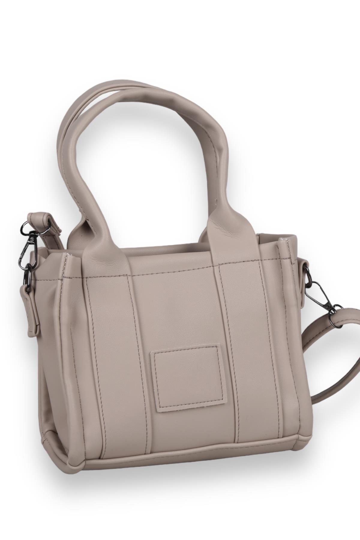 Krem Small Tote Çanta 9280 - 1