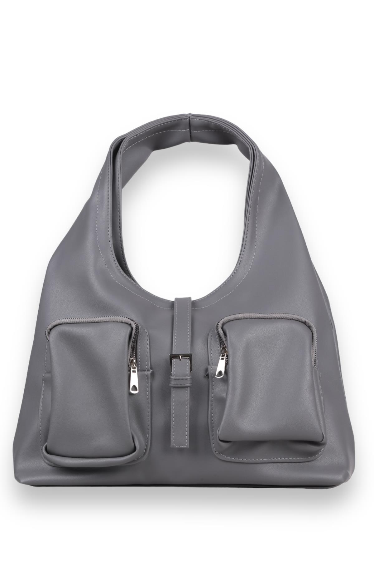 Füme Oval Çanta 9286 - 2