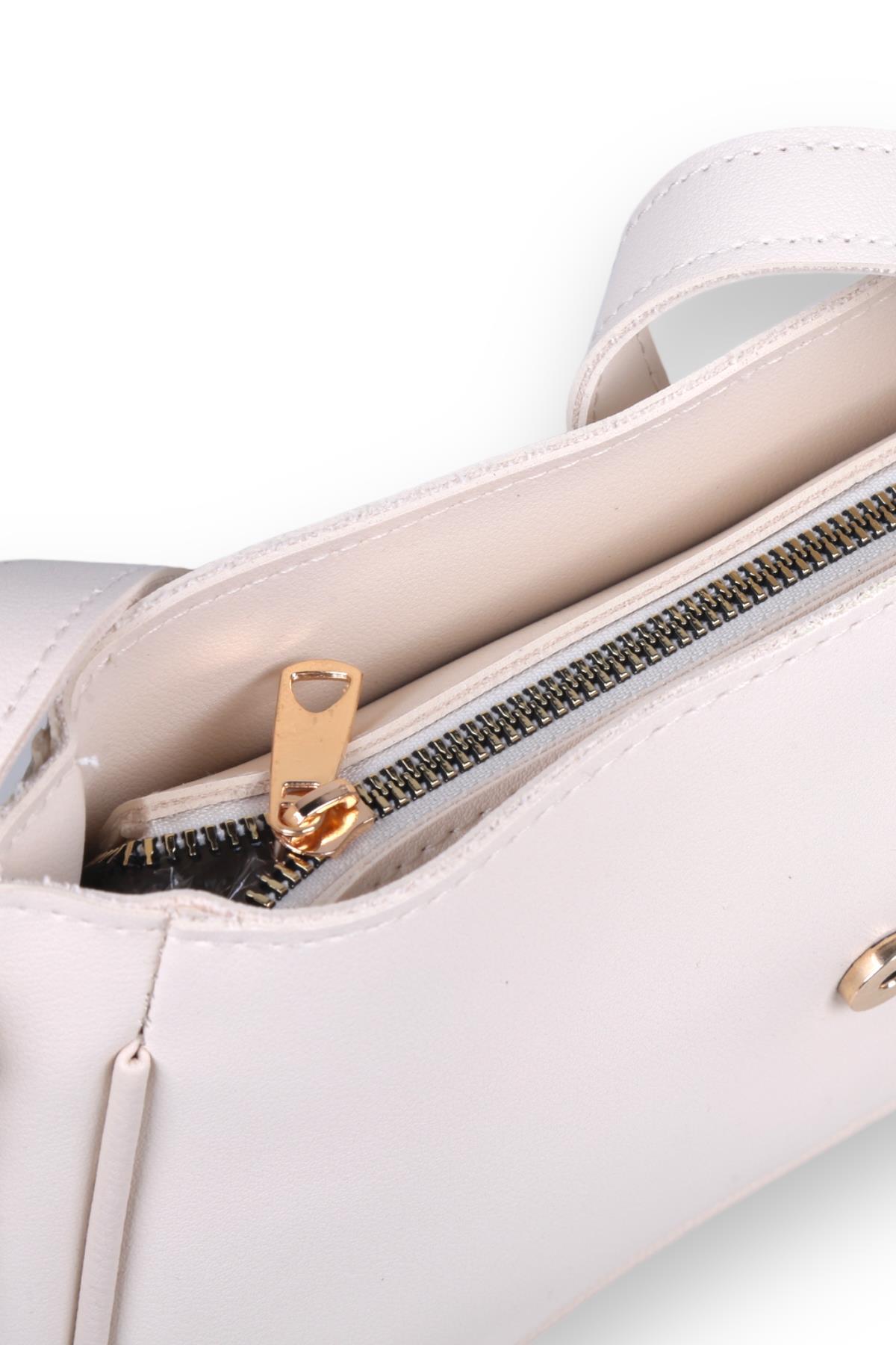 Krem Baget Çanta 9287 - 3