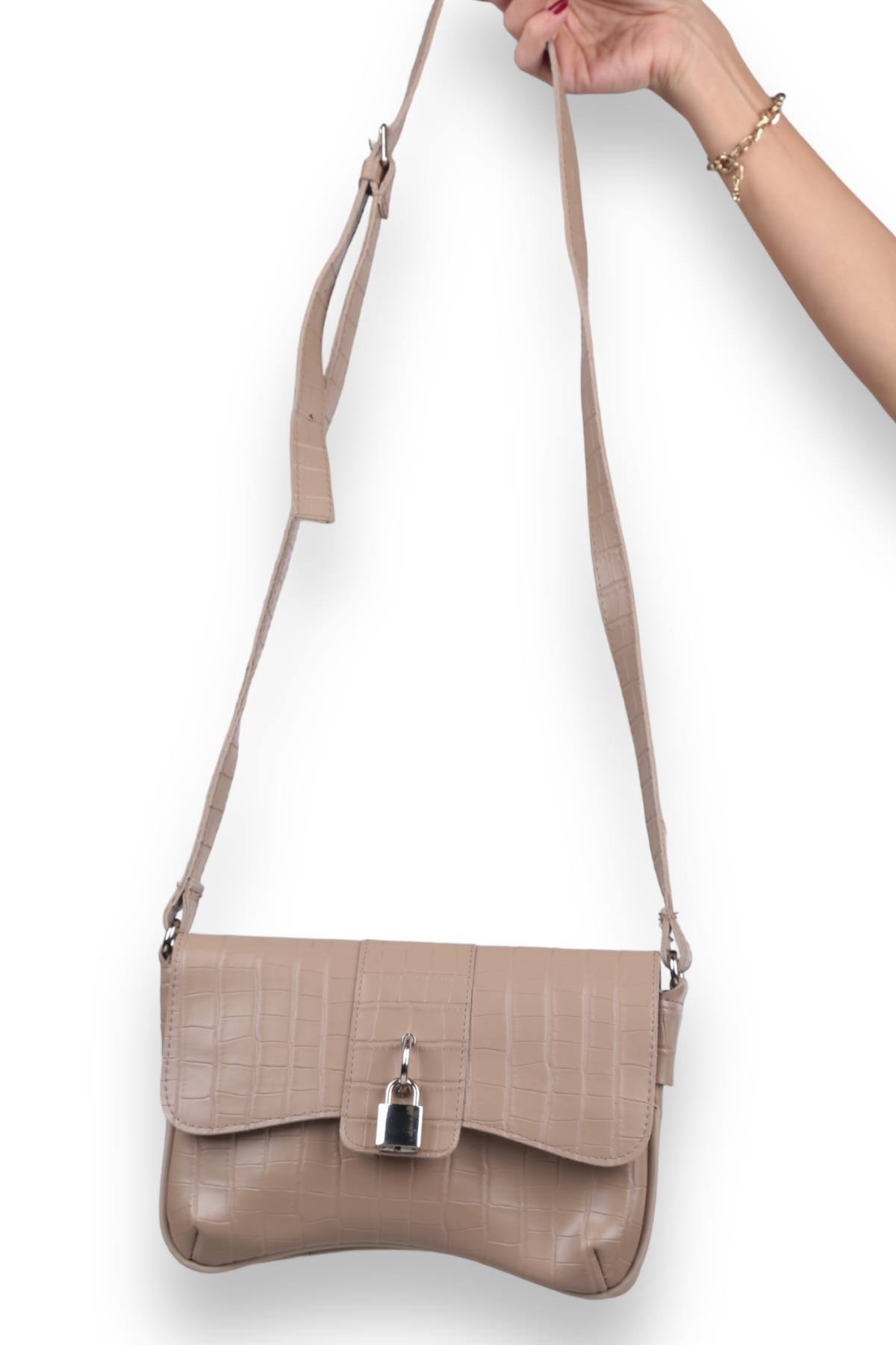 Vizon Baget Kroko Çanta 9288 - 4