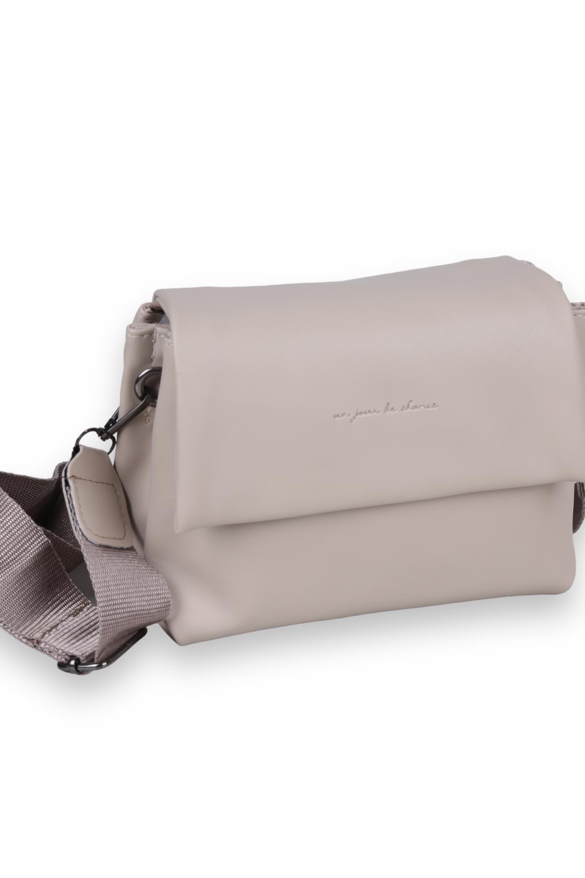 Bej Donna Klasik Model Çanta 9289 