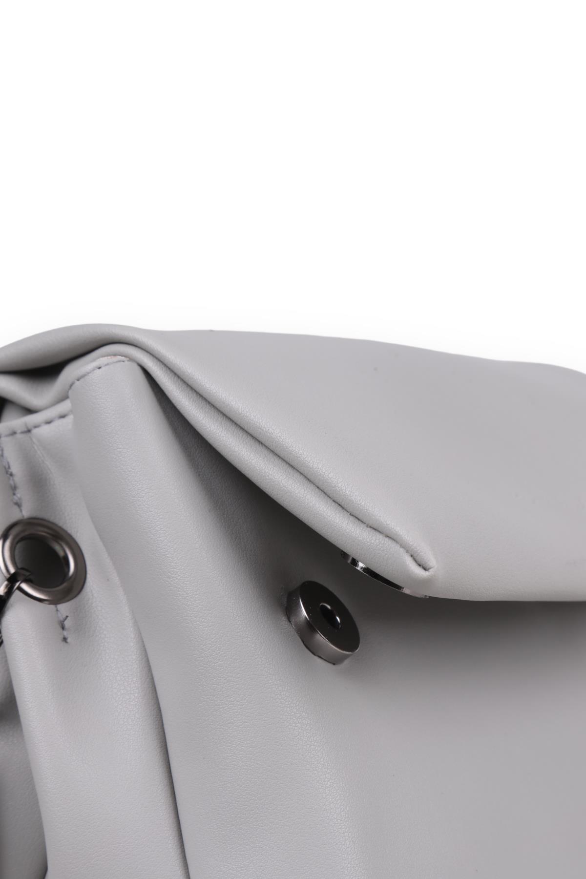Gri Donna Klasik Model Çanta 9289 - 3