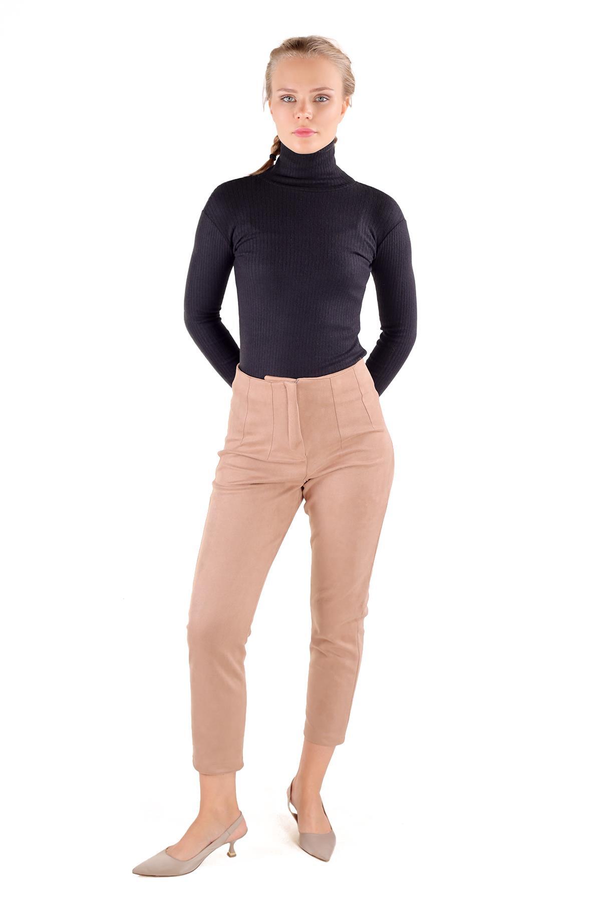 Siyah Balıkçı Yaka Bluz 9902 - 6