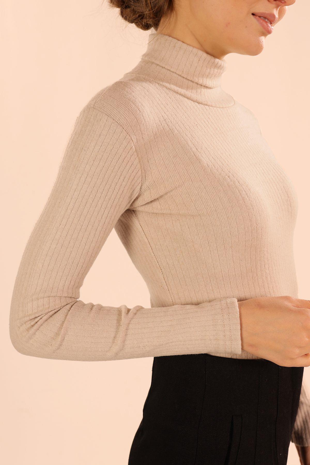 Taş Balıkçı Yaka Bluz 9902 - 4