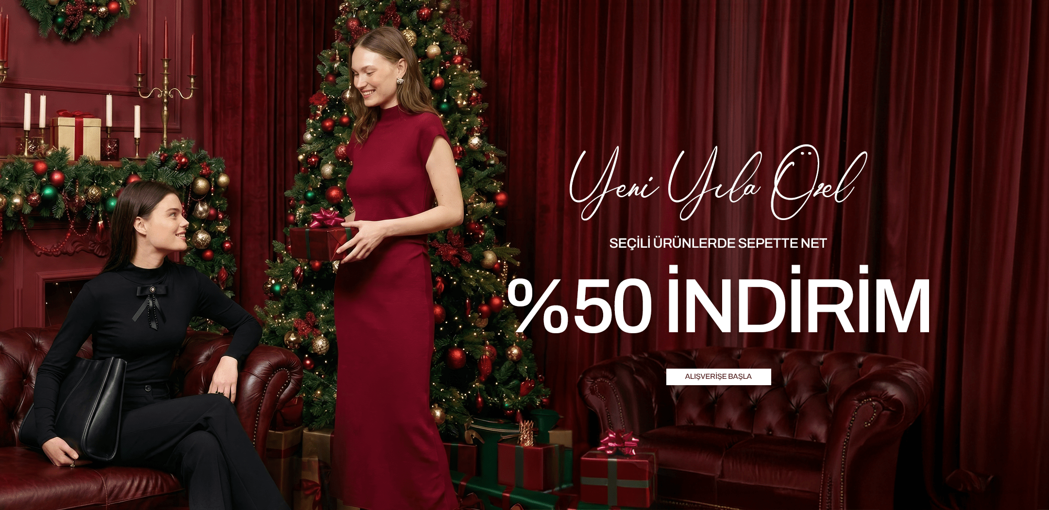 Seçili Ürünlerde %50 İndirim