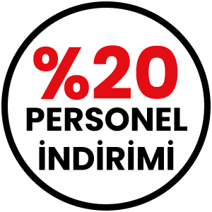 %20 Personel İndirimi