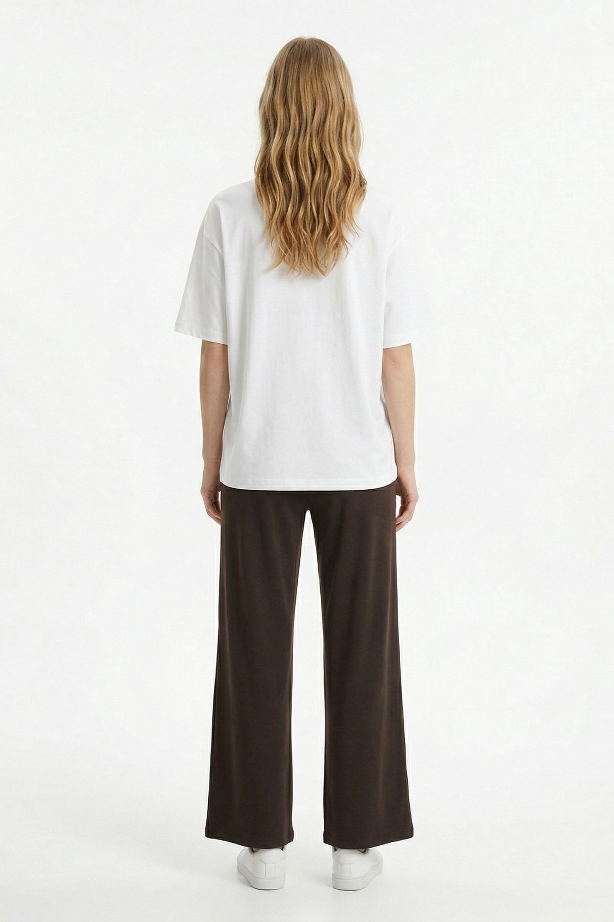 Acı Kahve Baskılı Tişört Eşofman Takım 8305 - 3